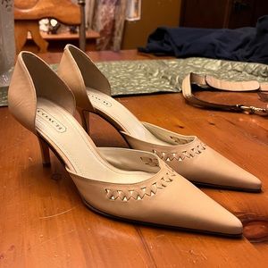 Coach nude heels